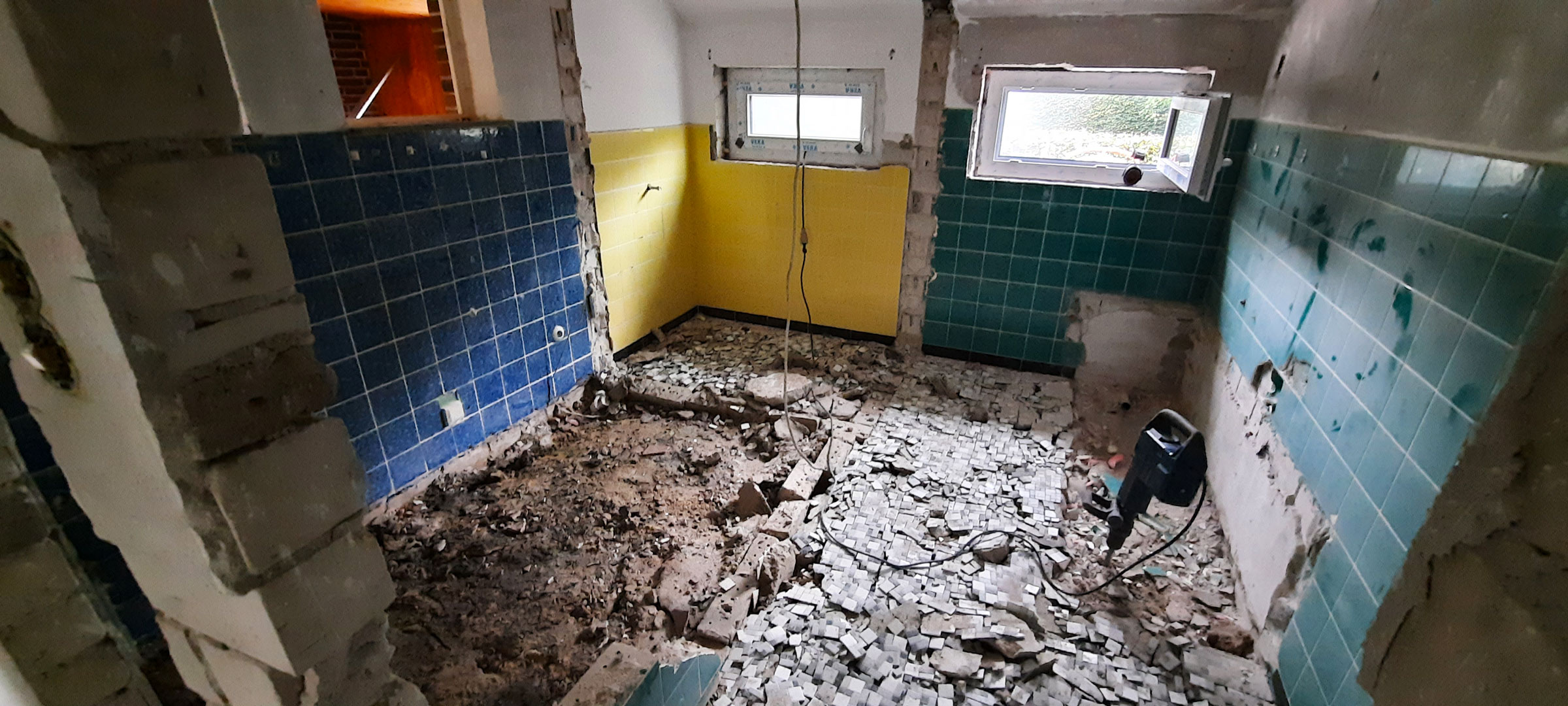 Badrenovierung Vorher RBDH Design